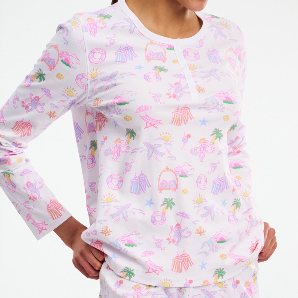 Roller Rabbit Hotel Tropical Pajamas